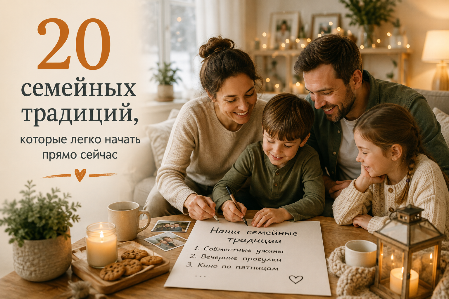 20 семейных традиций
